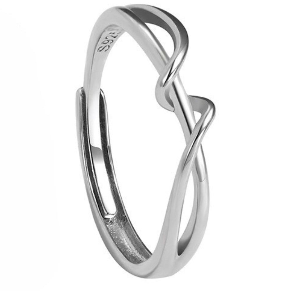 ペアリング ツタシルバー S925製【NSPR192】