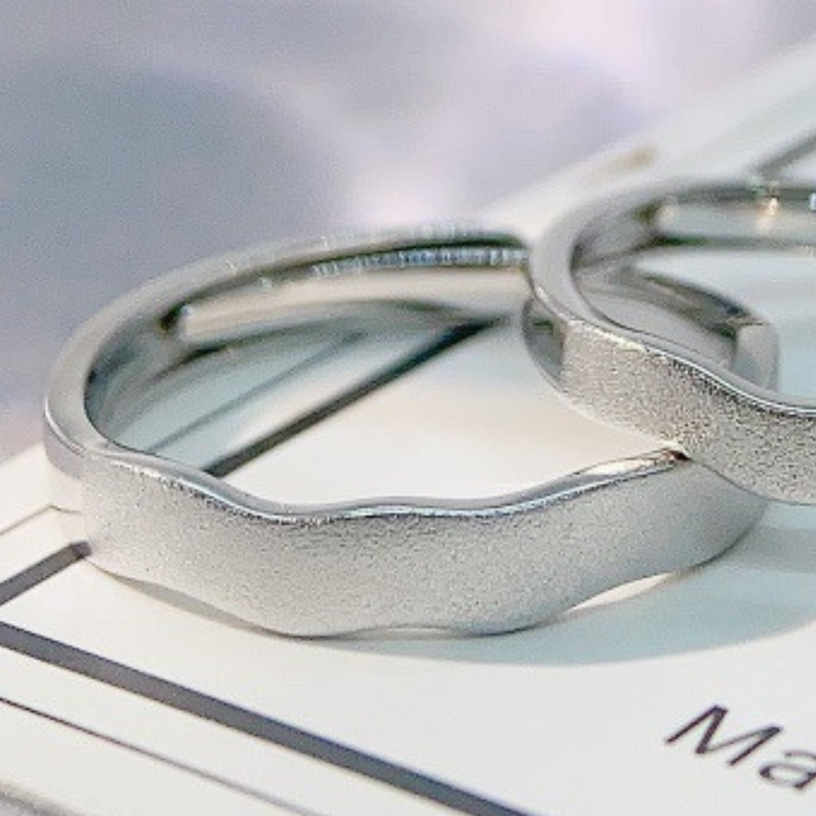 ペアリング つや消し S925製【NSPR180】