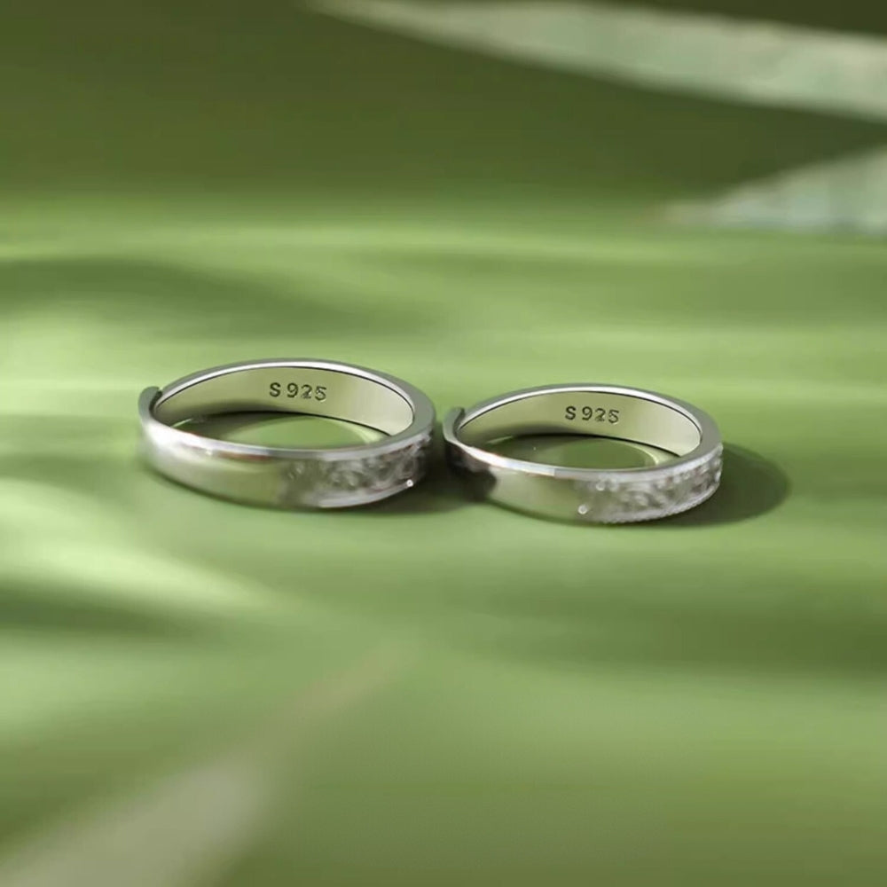 ペアリング 唐草模様 S925製【NSPR160】