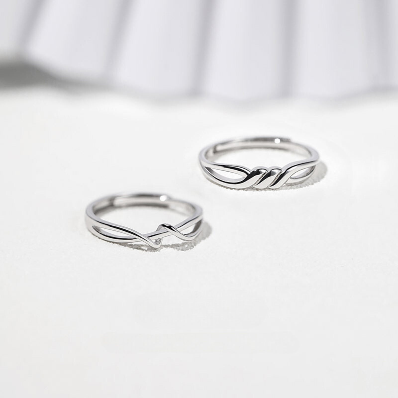 ペアリング ツイストシルバー S925製【NSPR173】