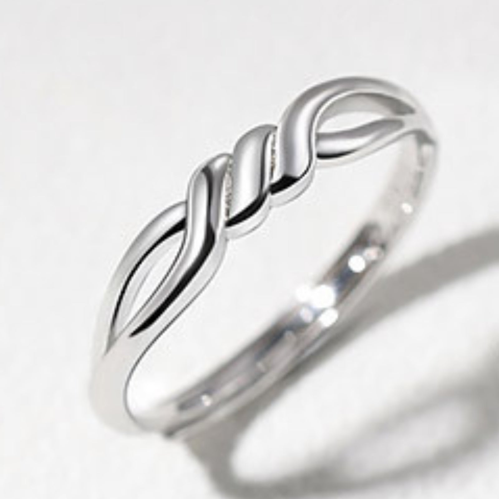 ペアリング ツイストシルバー S925製【NSPR173】