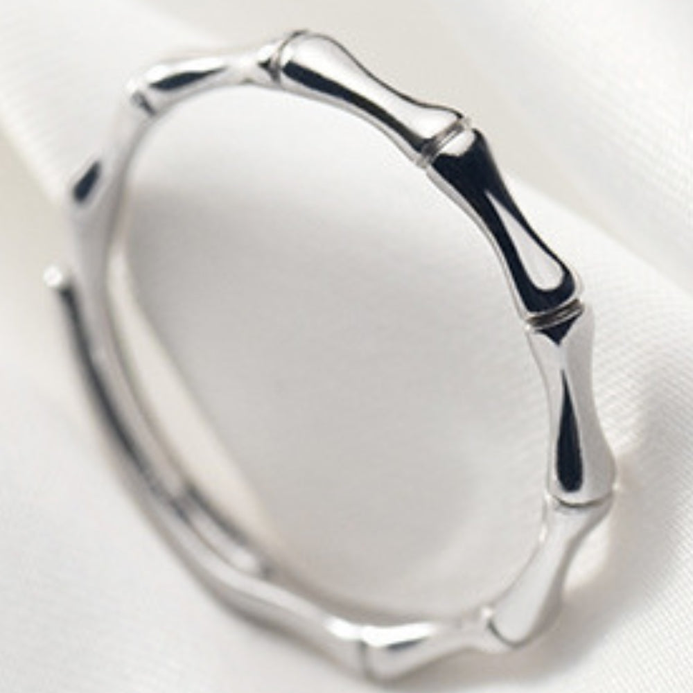 ペアリング 竹 S925製【NSPR187】