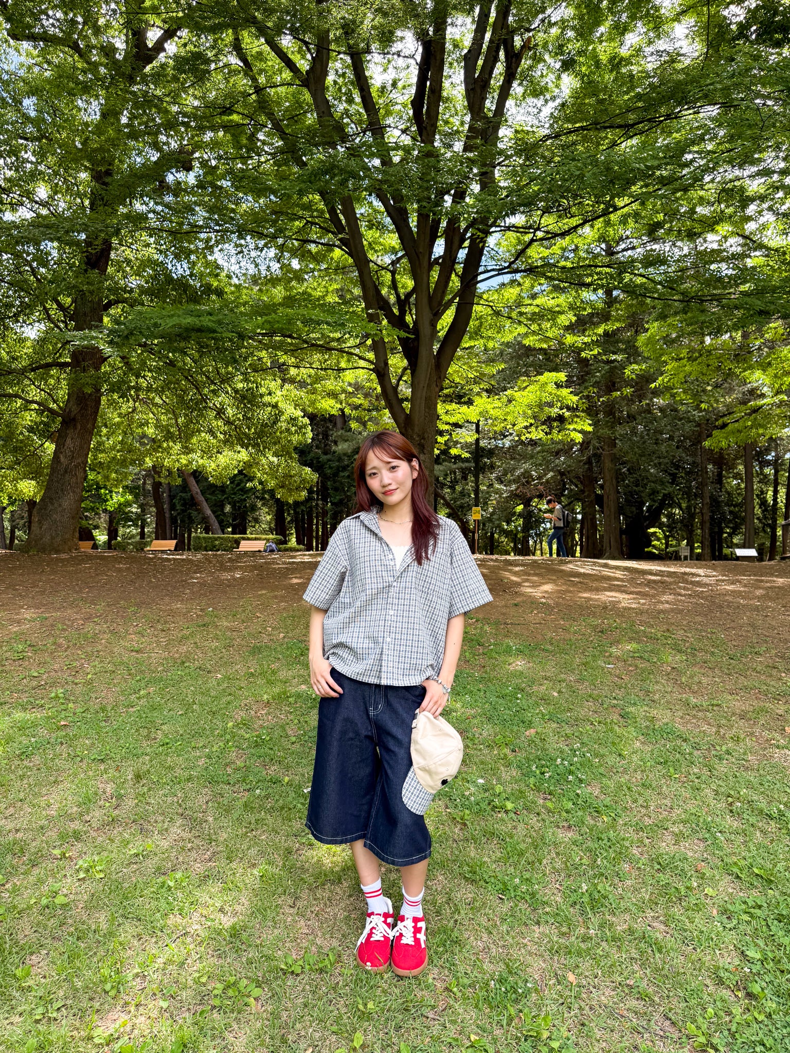 Back Heart Check Shirt【MS26CK01】