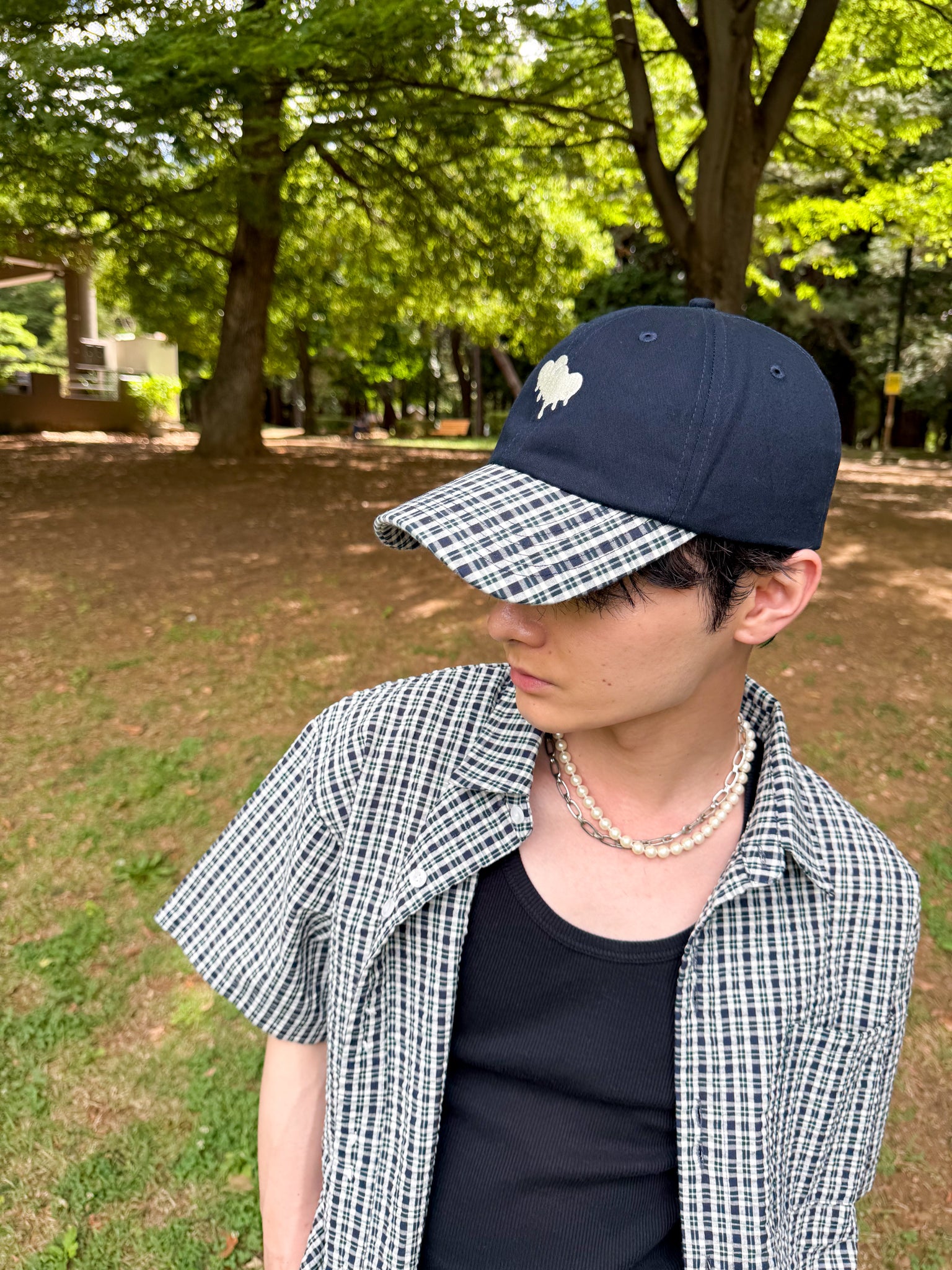 Logo Check Cap【MS26CP01】