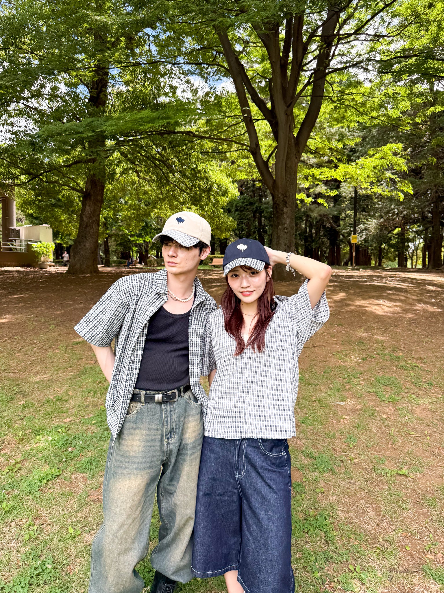 Logo Check Cap【MS26CP01】
