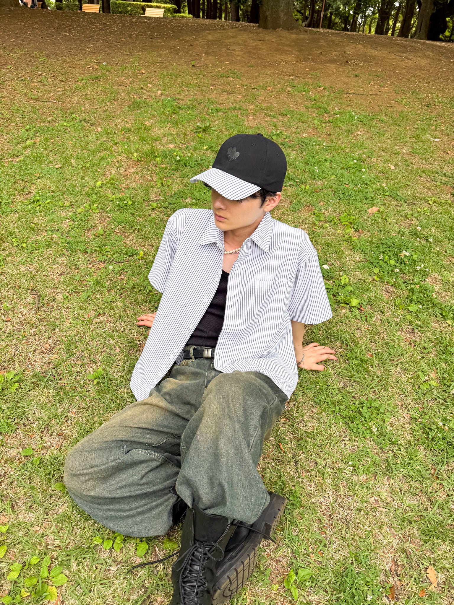 Logo Check Cap【MS26CP01】