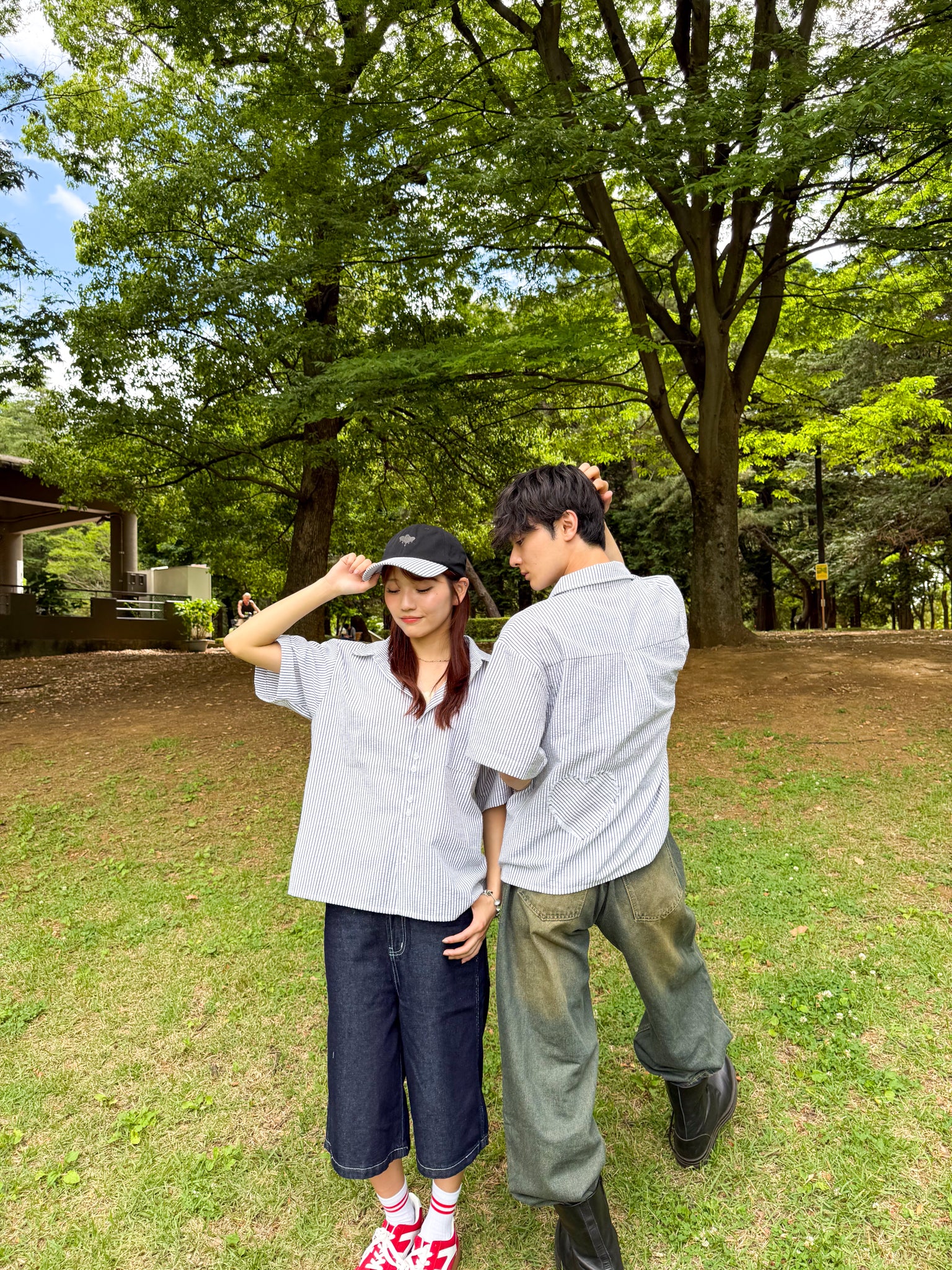 Back Heart Check Shirt【MS26CK01】