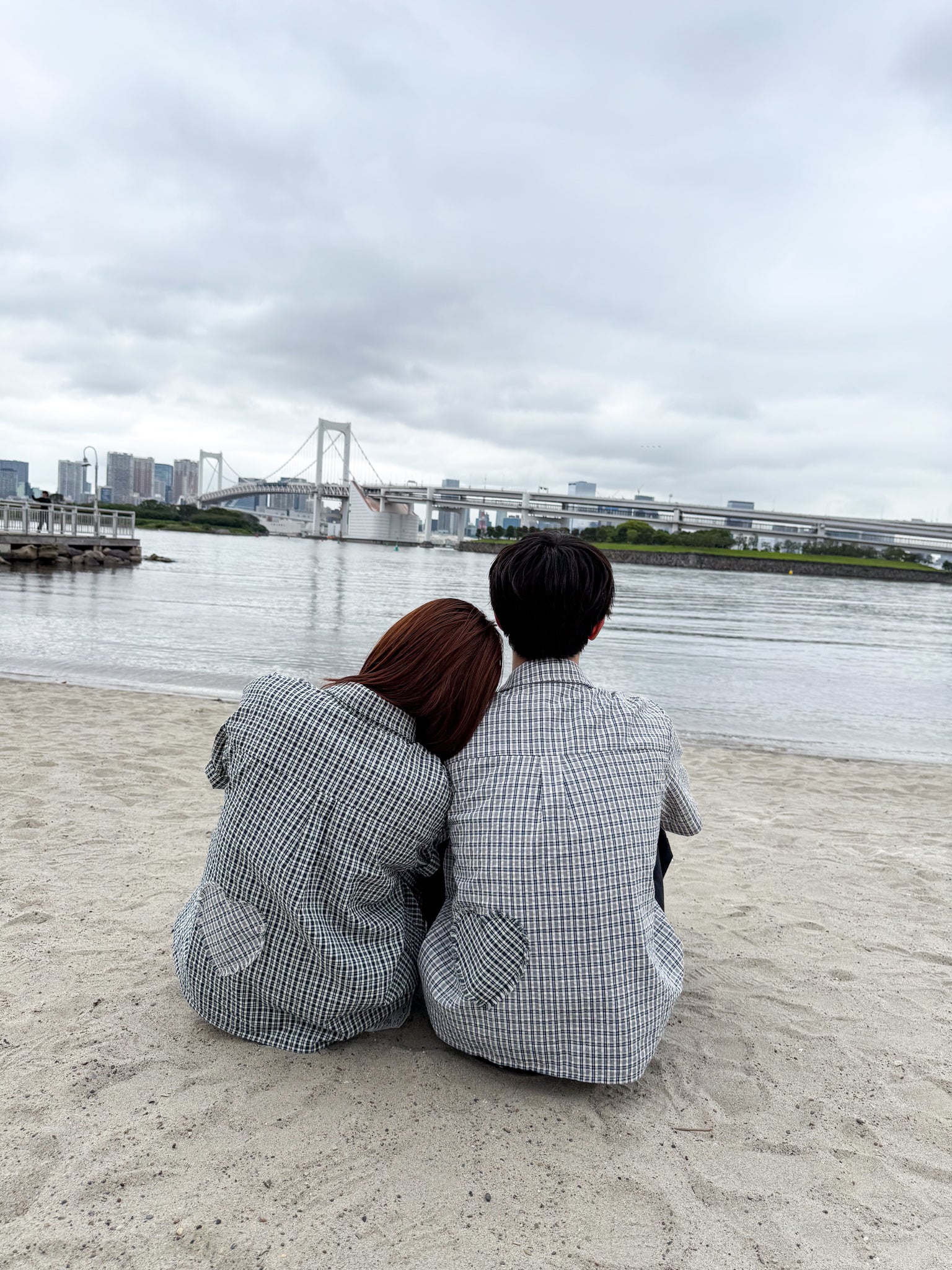 Back Heart Check Shirt【MS26CK01】