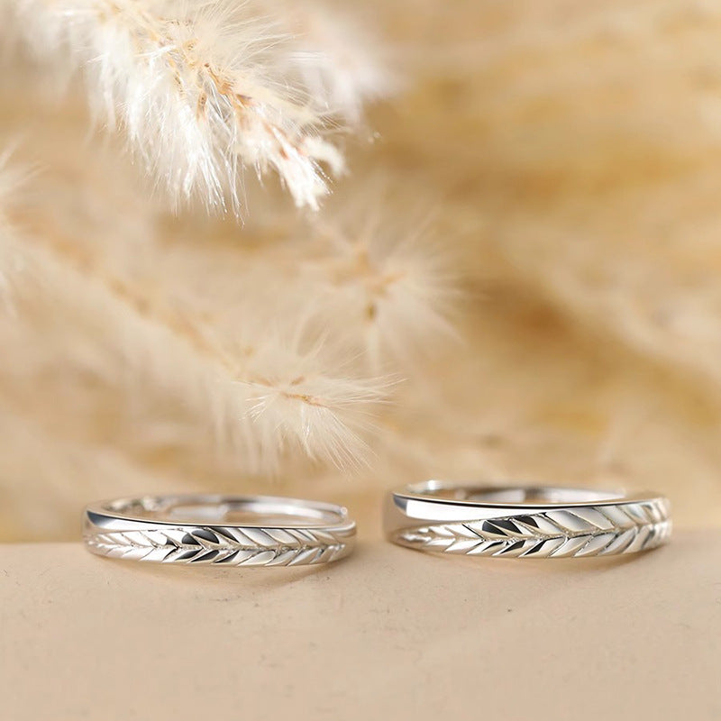 ペアリング 小麦 S925製【NSPR191】