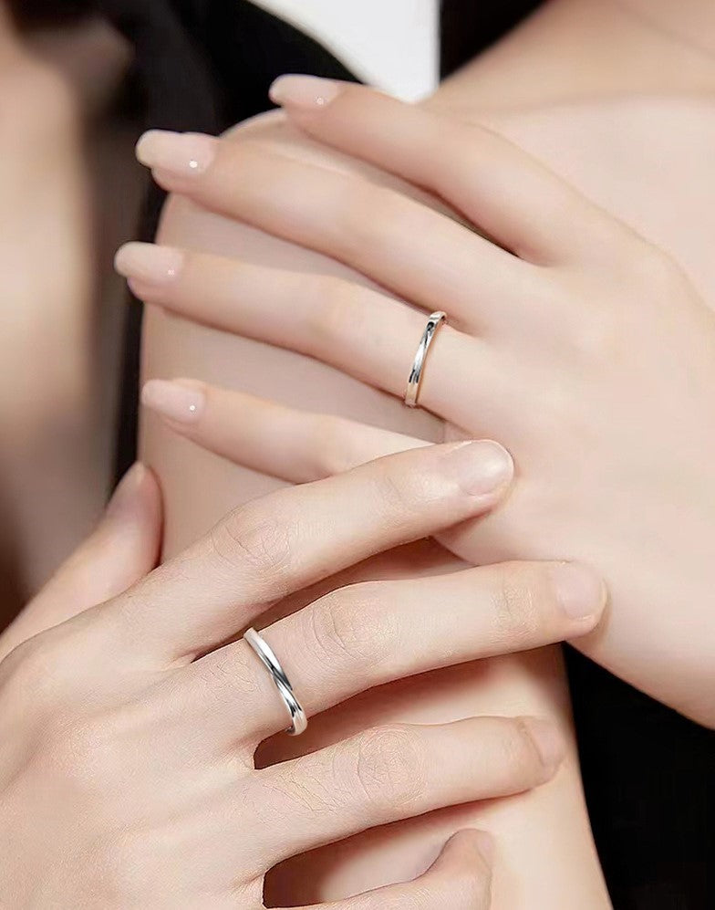 ペアリング シンプル S925製【NSPR148】