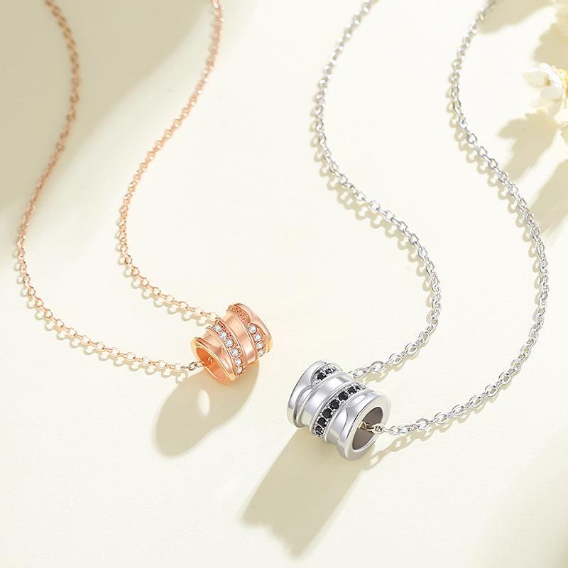 ペアネックレス キュービックジルコニア S925製【NSPN33】