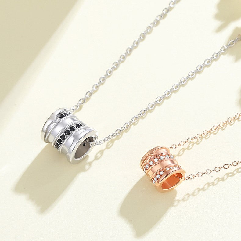 ペアネックレス キュービックジルコニア S925製【NSPN33】