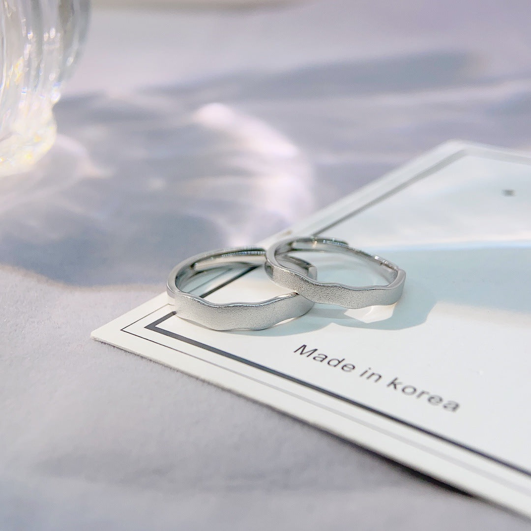 ペアリング つや消し S925製【NSPR180】