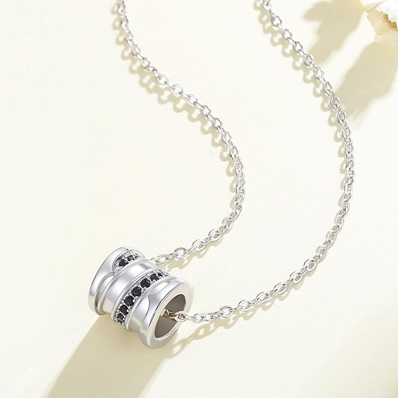 ペアネックレス キュービックジルコニア S925製【NSPN33】