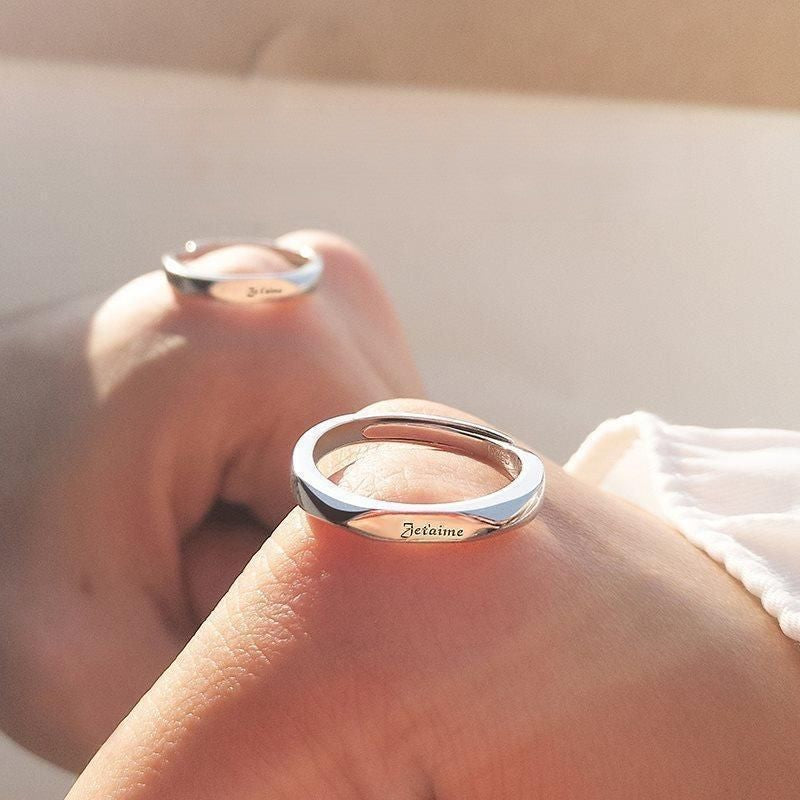 ペアリング Je t'aime S925製【NSPR142】