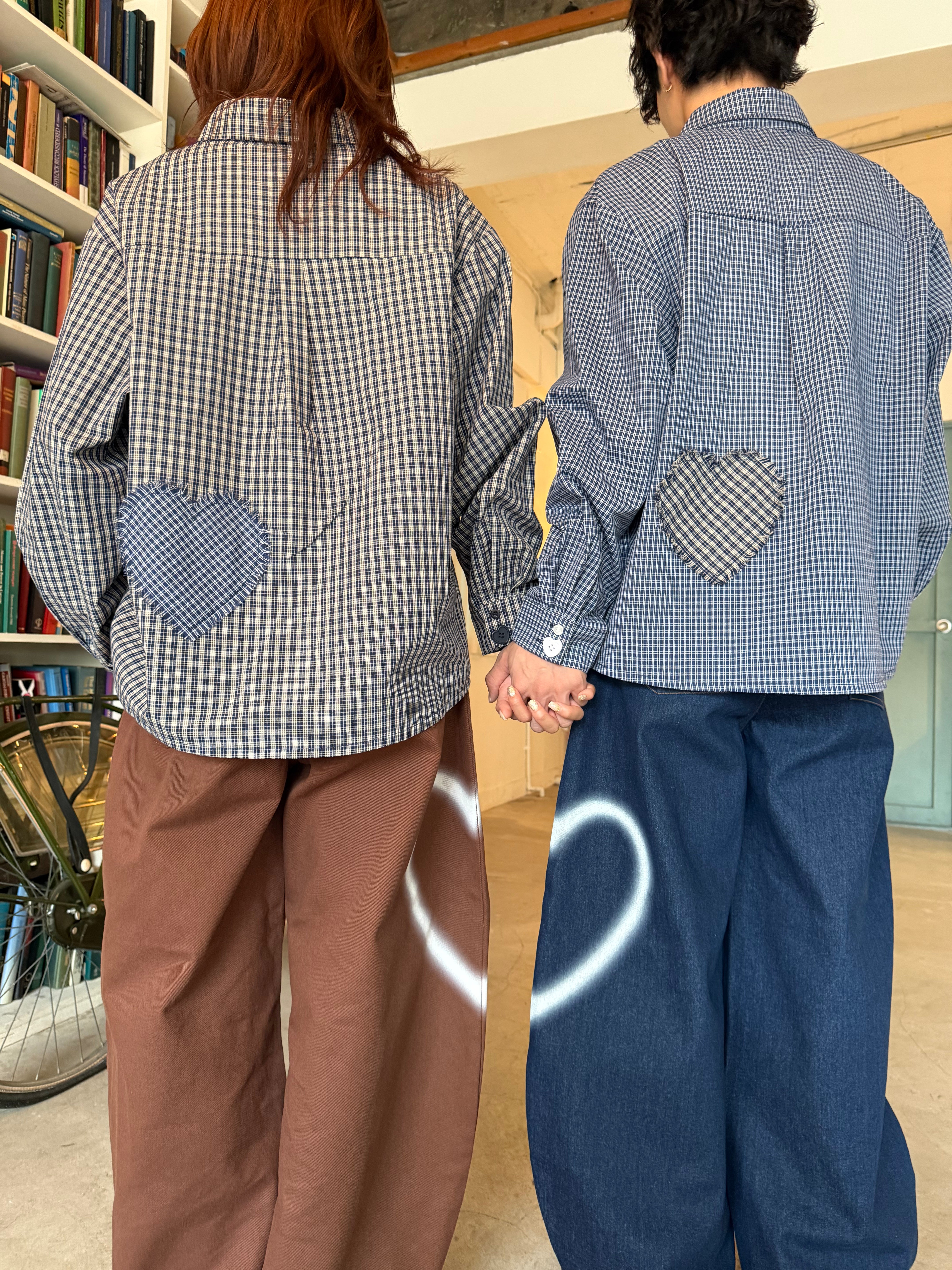 Back Heart Shirt (Long Sleeve)【MW26CK01】 2
