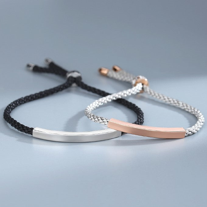 ペアブレスレット シンプル S925製【NSPB1】 ブレスレット Nicoiro Official Store ペアルック.