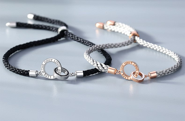 ペアブレスレット シンプル S925製【NSPB3】 ブレスレット Nicoiro Official Store ペアルック.