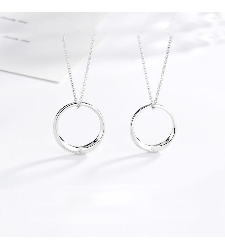 ペアネックレス リング S925製【NSPN8】 ネックレス Nicoiro Official Store ペアルック.