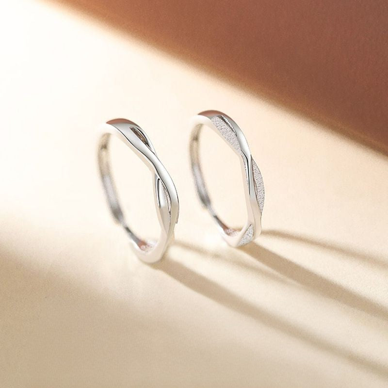 ペアリング 交差 S925製【NSPR61】 指輪 Nicoiro Official Store ペアルック.