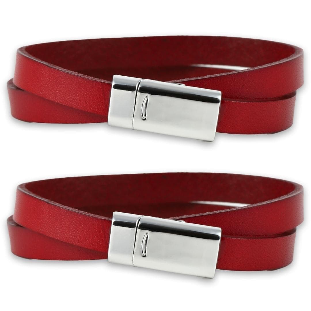 ペアブレスレット 圧倒的コスパ 本革【NOPB1】 ブレスレット Nicoiro Official Store ペアルック.