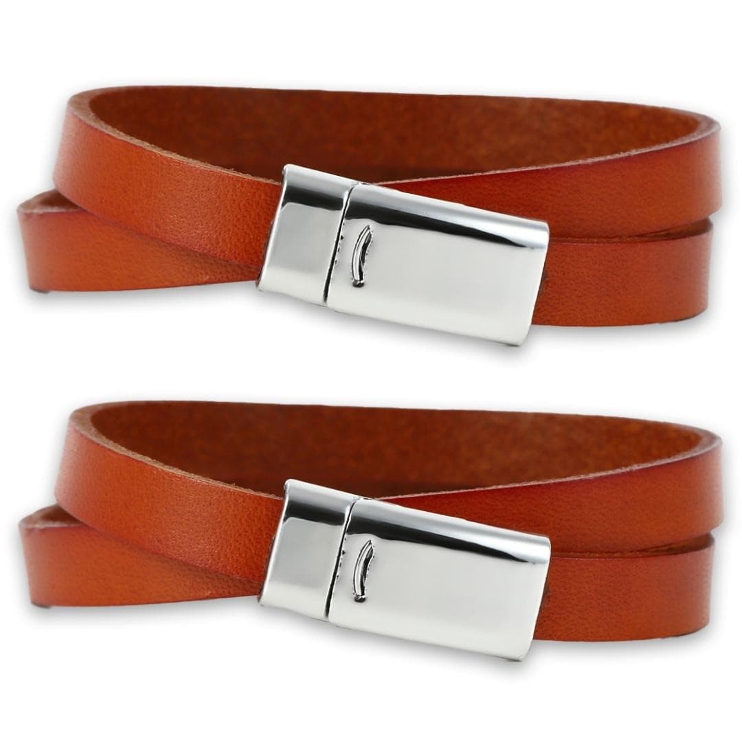 ペアブレスレット 圧倒的コスパ 本革【NOPB1】 ブレスレット Nicoiro Official Store ペアルック.