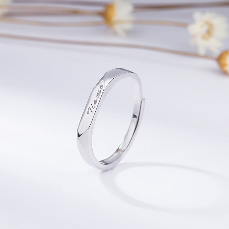 ペアリング Tiamo S925製【NSPR63】 指輪 Nicoiro Official Store ペアルック.