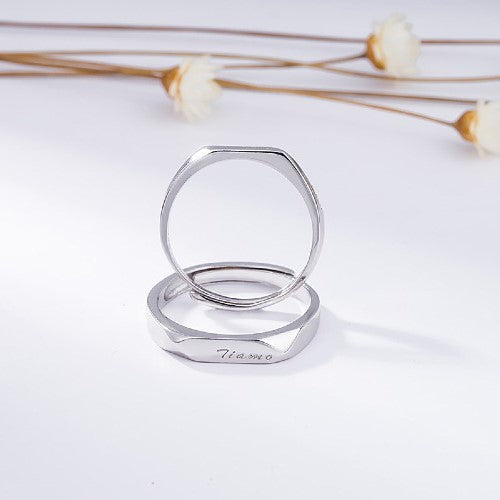 ペアリング Tiamo S925製【NSPR63】 指輪 Nicoiro Official Store ペアルック.