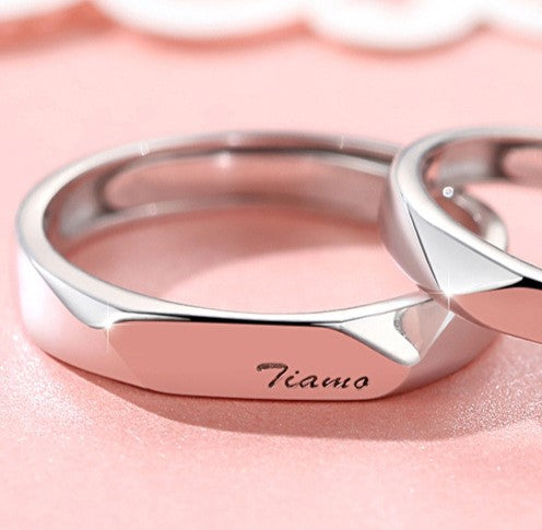 ペアリング Tiamo S925製【NSPR63】 指輪 Nicoiro Official Store ペアルック.