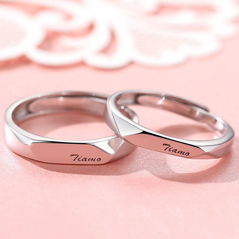 ペアリング Tiamo S925製【NSPR63】 指輪 Nicoiro Official Store ペアルック.