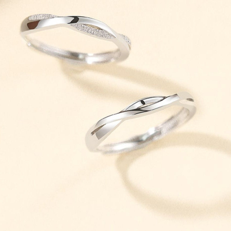 ペアリング 交差 S925製【NSPR61】 指輪 Nicoiro Official Store ペアルック.