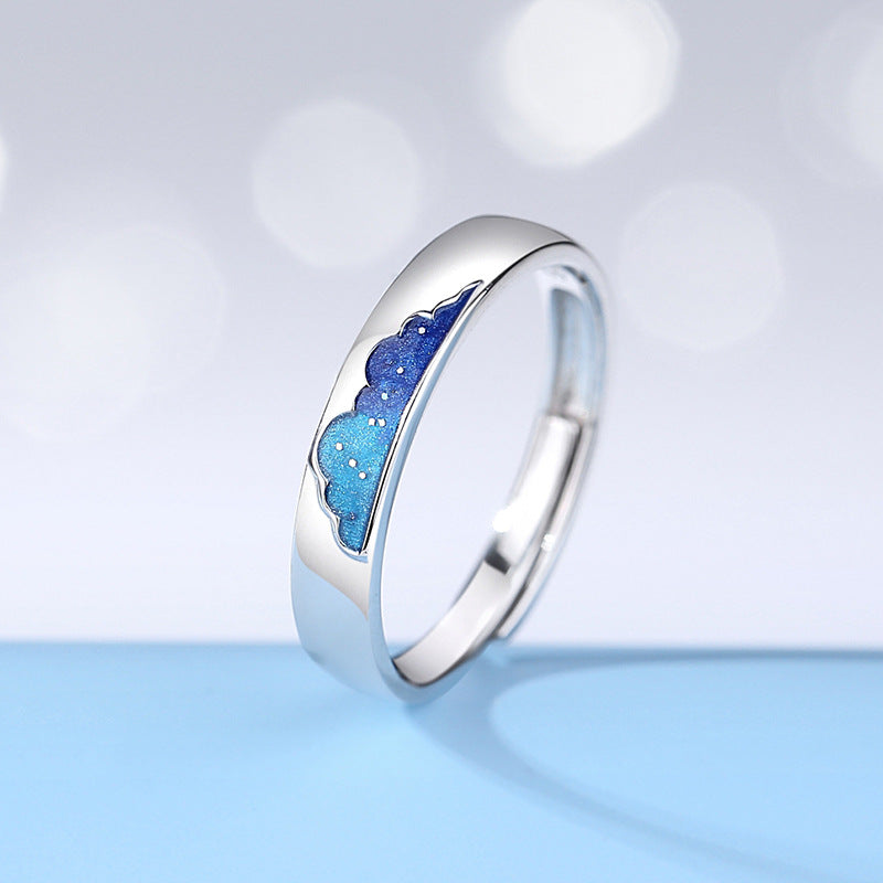 ペアリング 雲 S925製【NSPR26】 指輪 Nicoiro Official Store ペアルック.