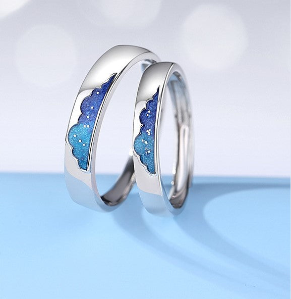 ペアリング 雲 S925製【NSPR26】 指輪 Nicoiro Official Store ペアルック.