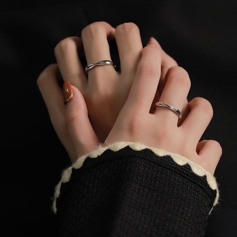 ペアリング 交差 S925製【NSPR61】 指輪 Nicoiro Official Store ペアルック.