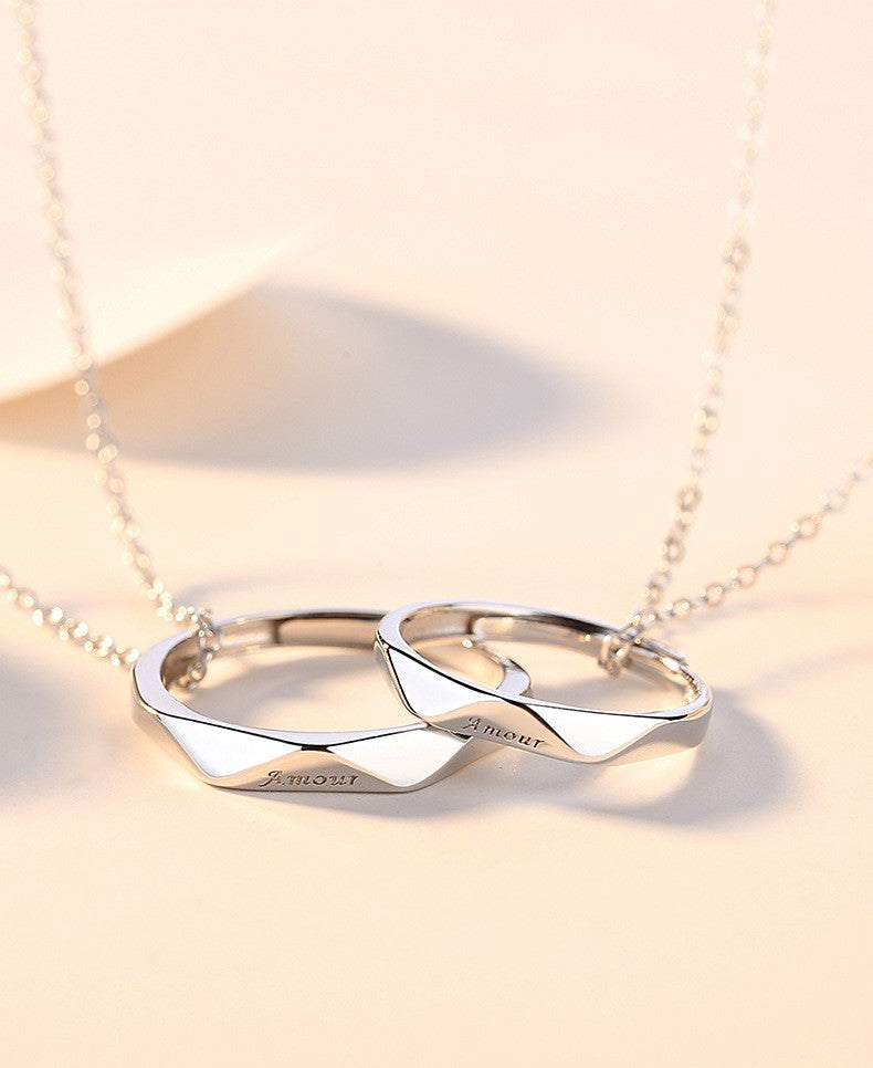 《 ペアリングをペアネックレスとしても楽しめる 》ネックレス チェーン【NSPC1】 チェーン Nicoiro Official Store ペアルック.