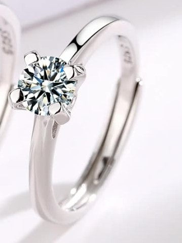 ペアリング キュービックジルコニア S925製【NSPR21】 指輪 Nicoiro Official Store ペアルック.