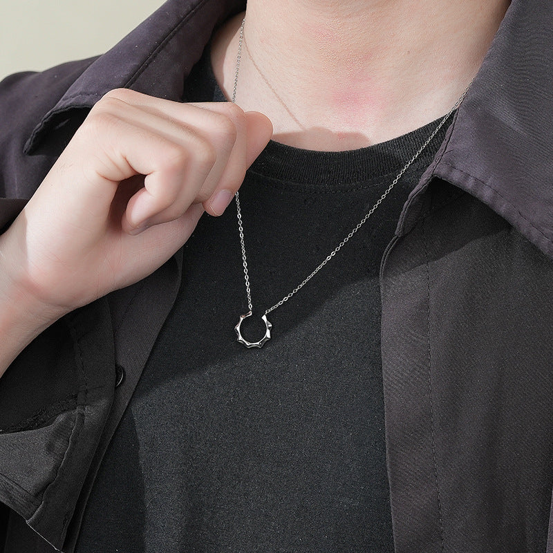 ペアネックレス ヨット S925製【NSPN6】 ネックレス Nicoiro Official Store ペアルック.