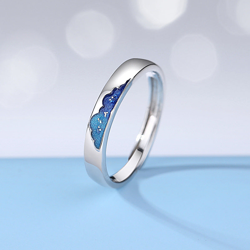 ペアリング 雲 S925製【NSPR26】 指輪 Nicoiro Official Store ペアルック.