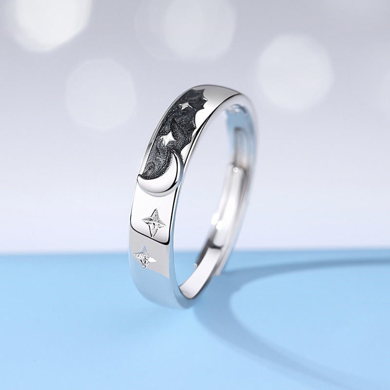 ペアリング 夜空 S925製【NSPR30】 指輪 Nicoiro Official Store ペアルック.