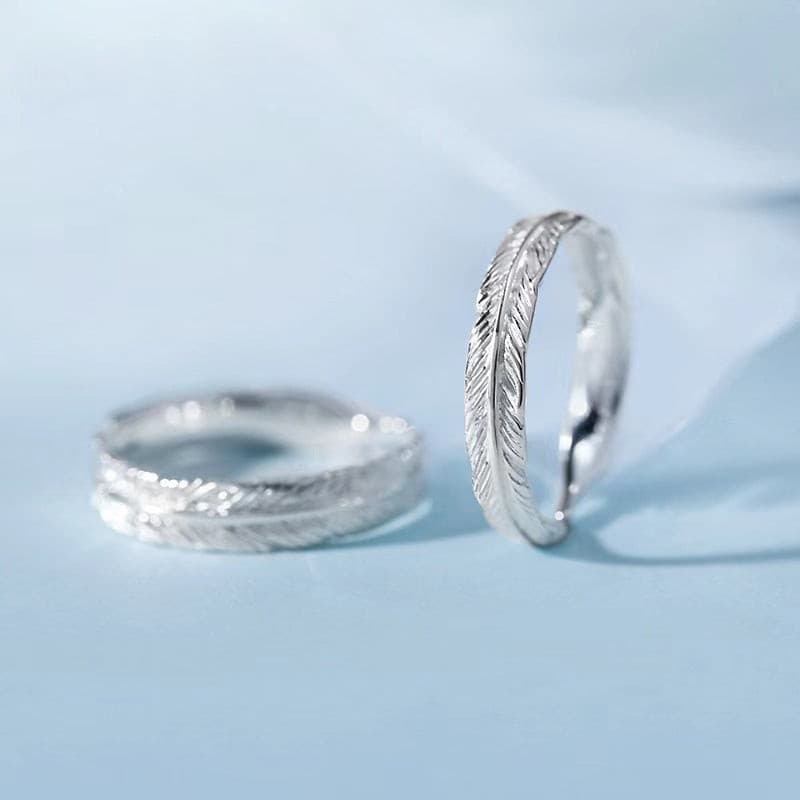 ペアリング 羽 S925製【NSPR56】 指輪 Nicoiro Official Store ペアルック.