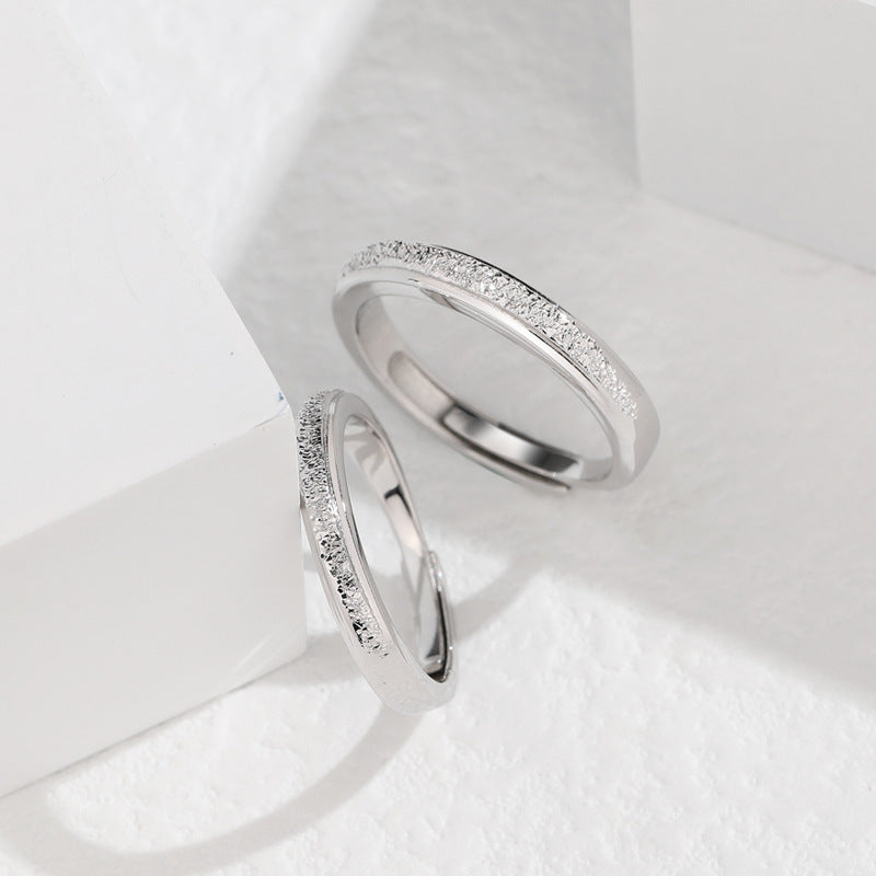 ペアリング スターダスト加工 S925製【NSPR82】