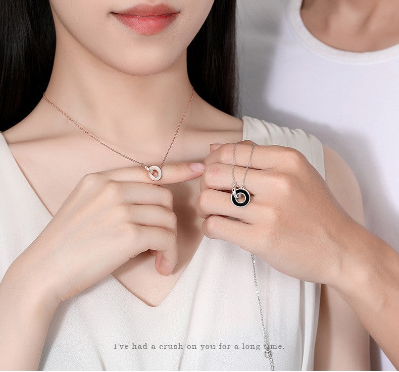 ペアネックレス シンプル S925製【NSPN16】 ネックレス Nicoiro Official Store ペアルック.