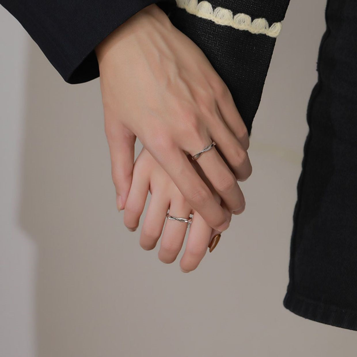 ペアリング 交差 S925製【NSPR61】 指輪 Nicoiro Official Store ペアルック.