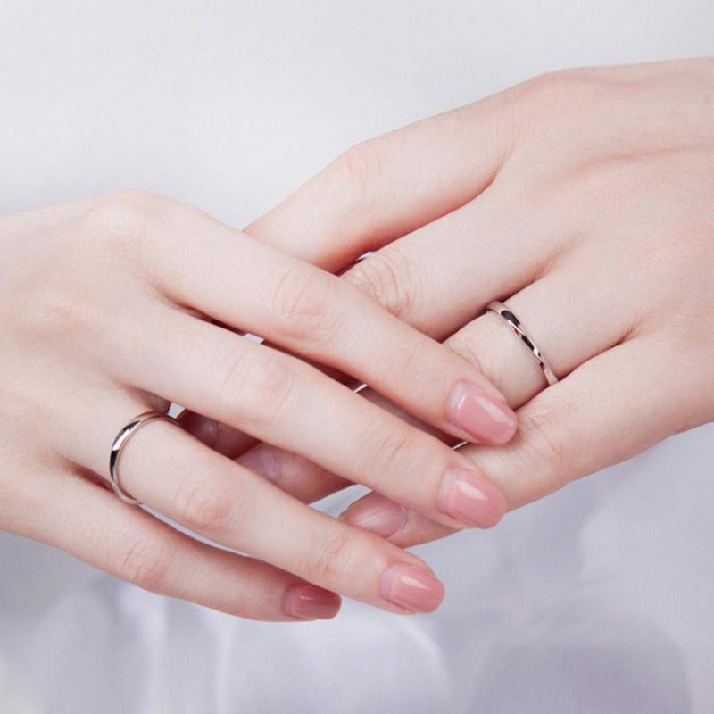 ペアリング ねじれ ピンクゴールド S925製 【NSPR52】 指輪 Nicoiro Official Store ペアルック.