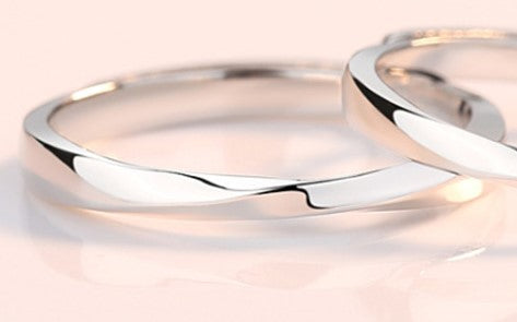 ペアリング シンプル ねじれ S925製【NSPR32】 指輪 Nicoiro Official Store ペアルック.