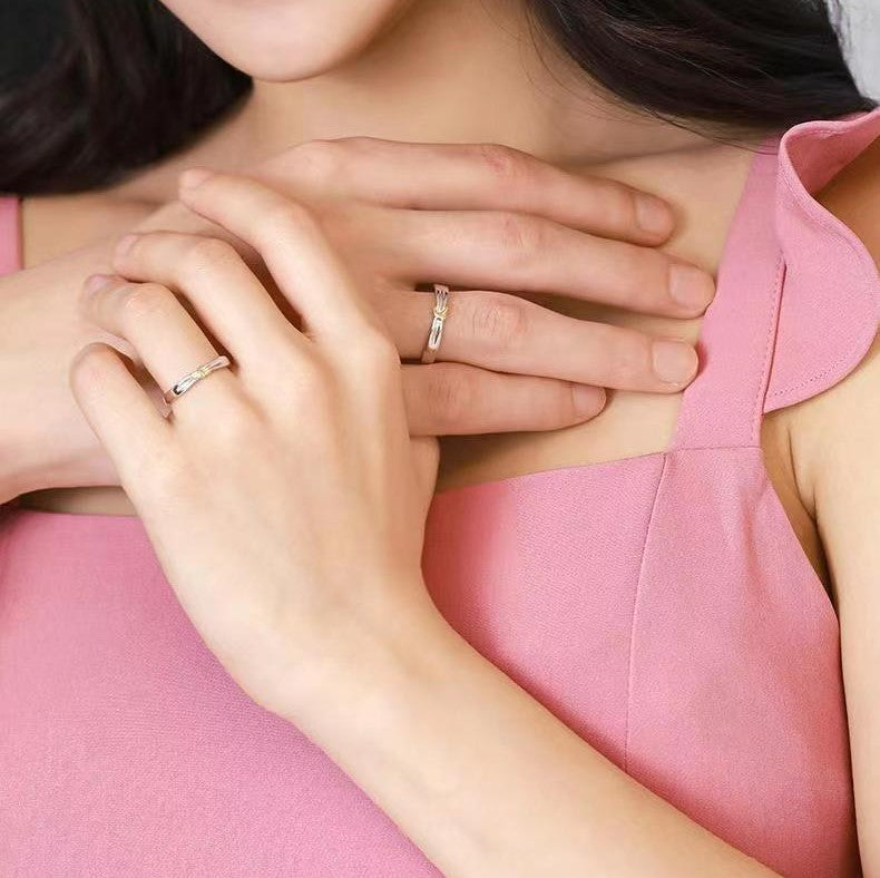 ペアリング ハート S925製 【NSPR47】 指輪 Nicoiro Official Store ペアルック.