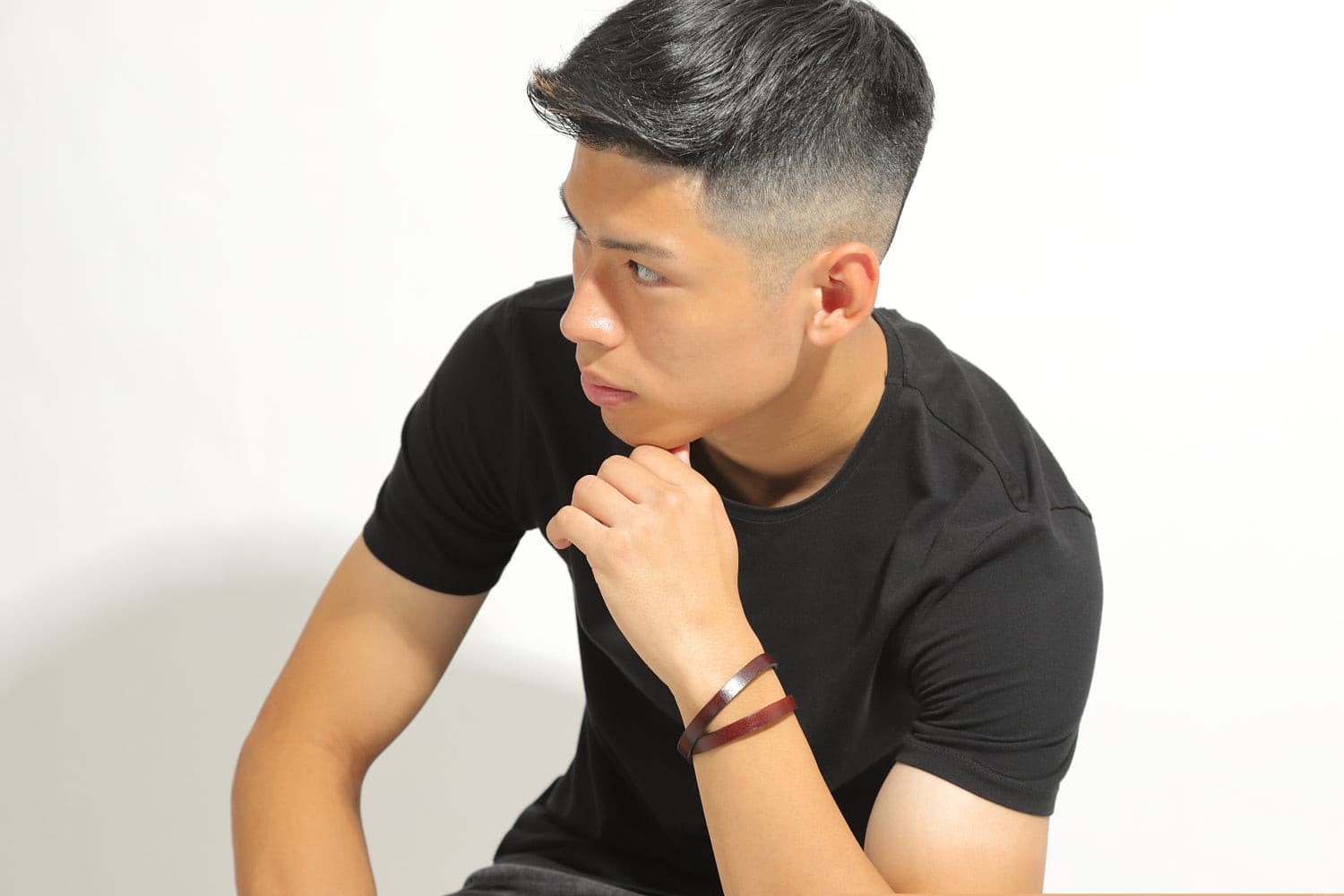 ペアブレスレット 圧倒的コスパ 本革【NOPB1】 ブレスレット Nicoiro Official Store ペアルック.