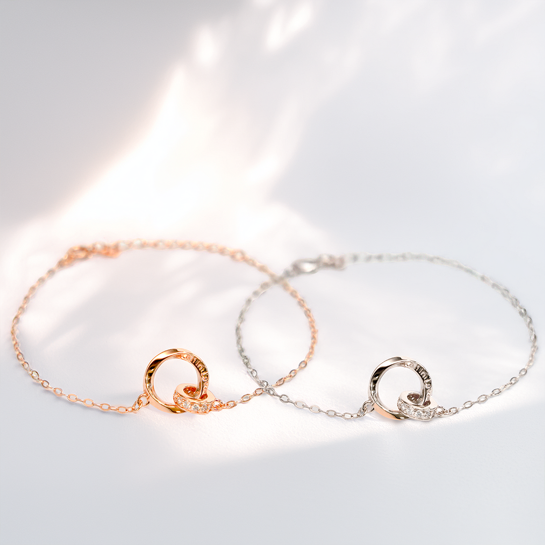 ペアブレスレット メビウス S925製【NOPB2】