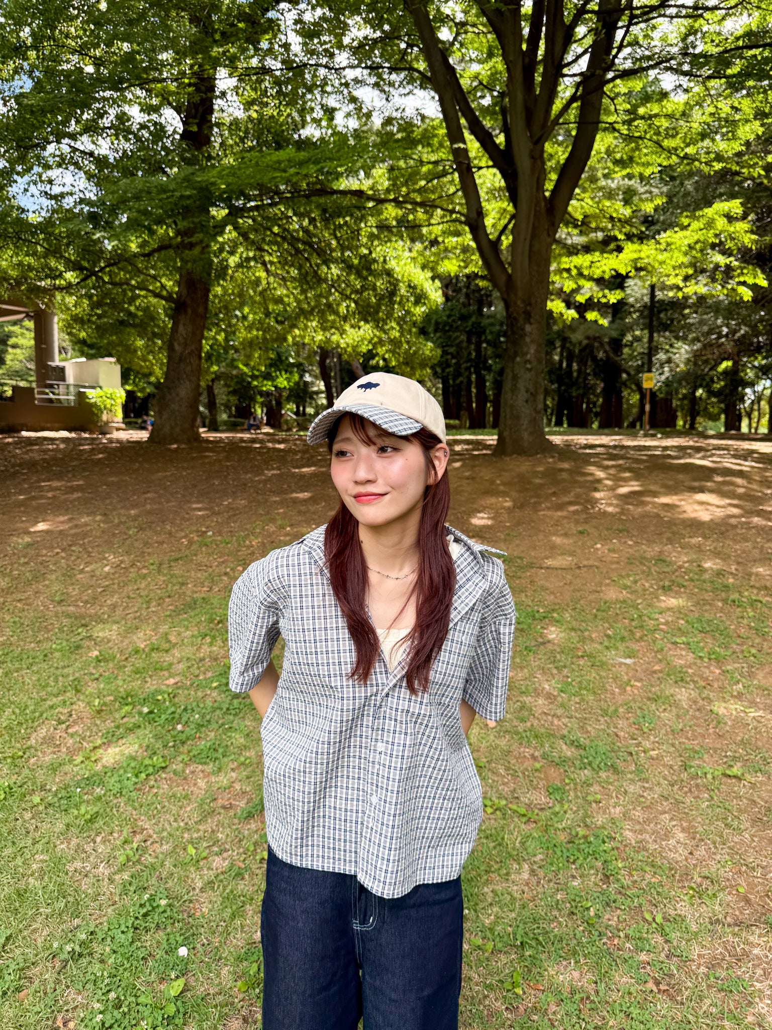 Logo Check Cap【MS26CP01】