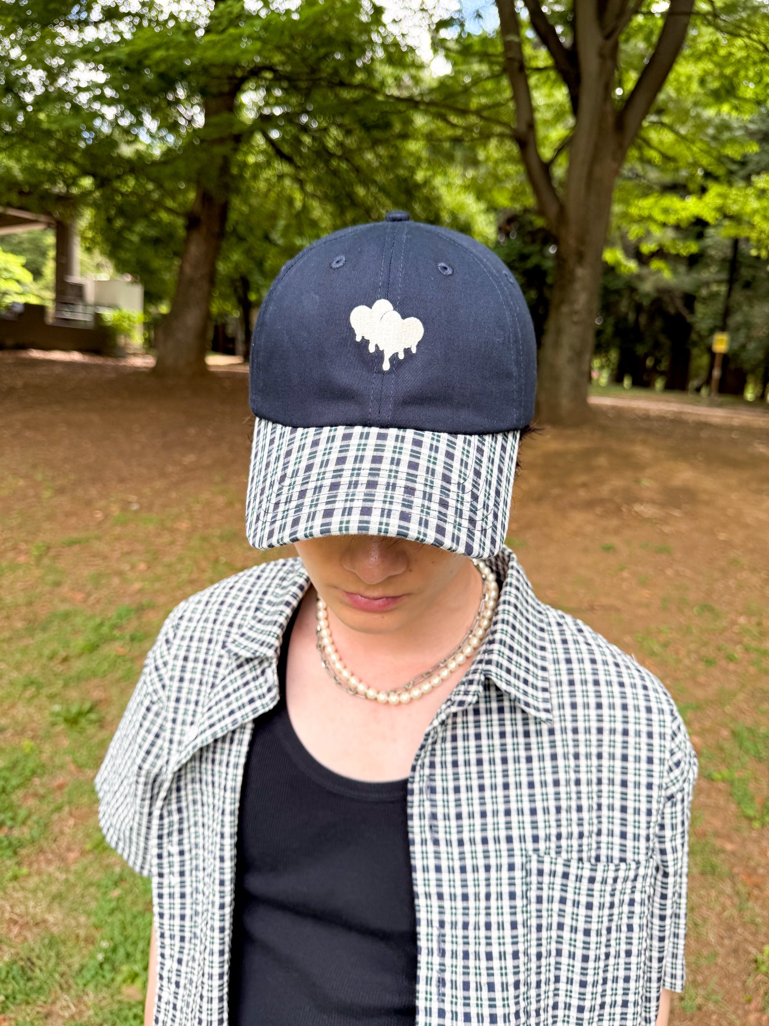 Logo Check Cap【MS26CP01】